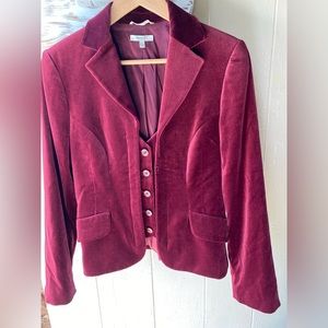 Vintage velvet Italian jacket